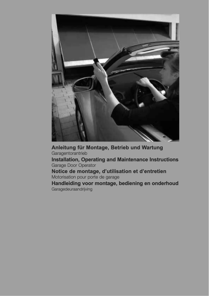 Página 1 del manual Manual de usuario Berner GA201