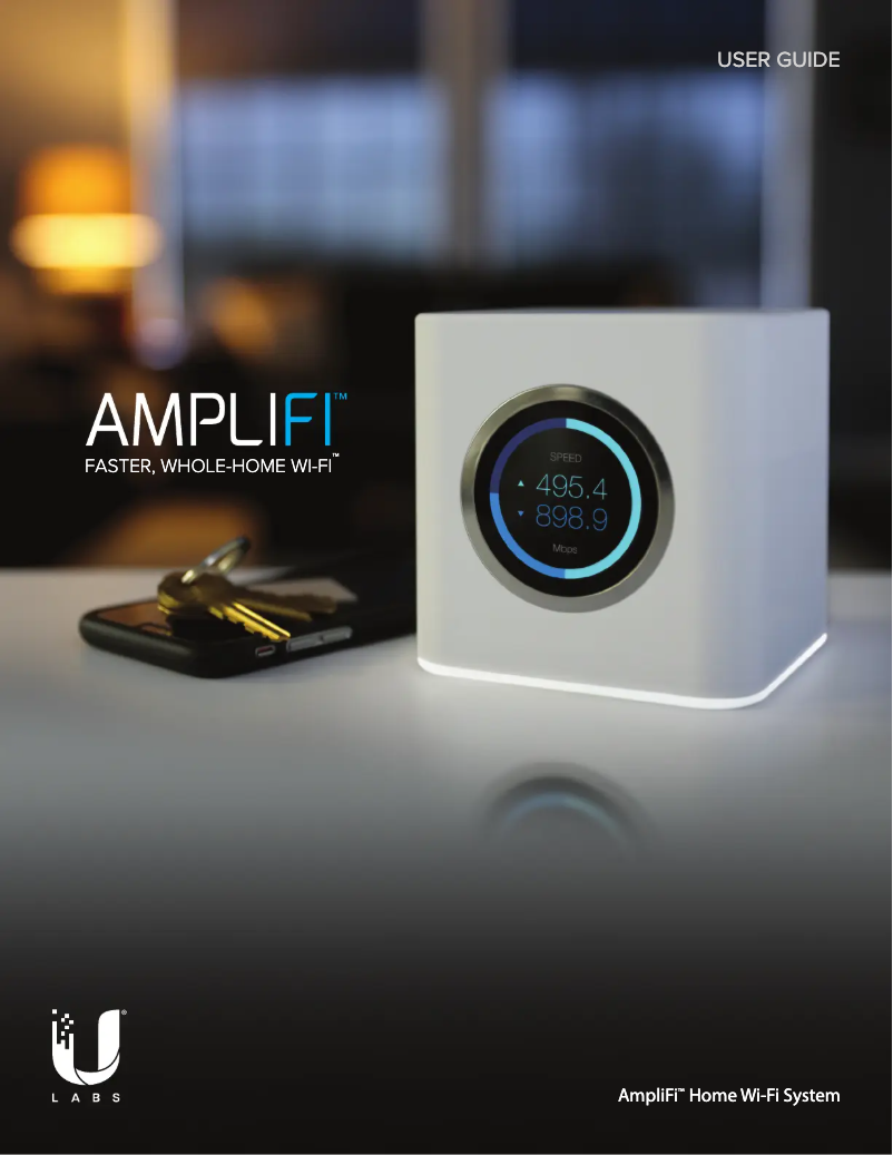 Página 1 del manual Manual de usuario Ubiquiti Networks AmpliFi AFi-HD
