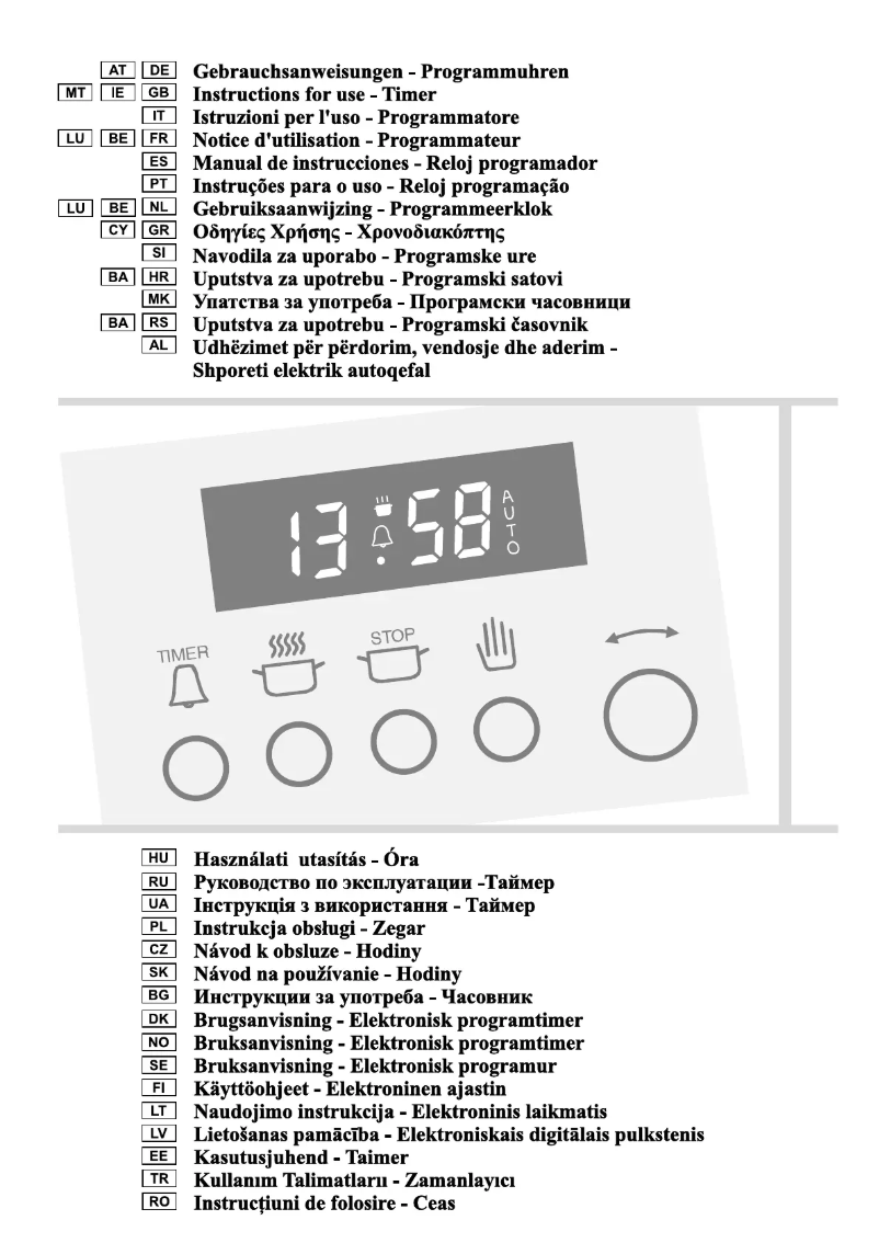 Imagen de la primera página del manual del dispositivo B 7475