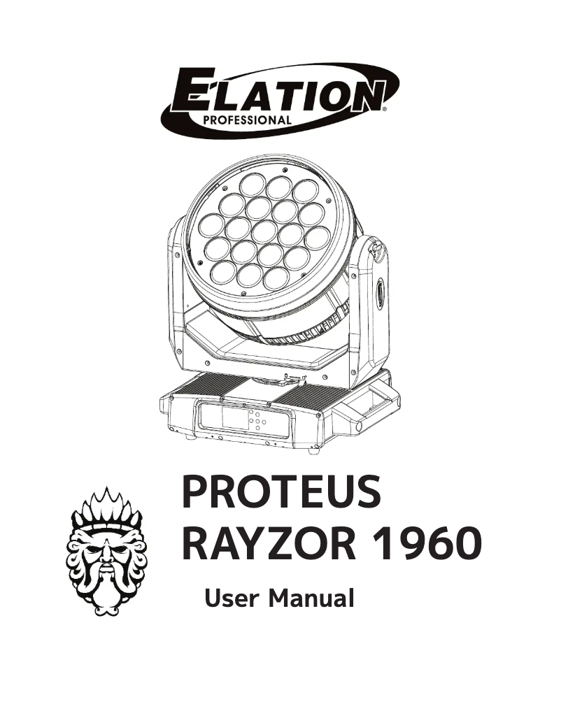 Imagen de la primera página del manual del dispositivo Rayzor 1960