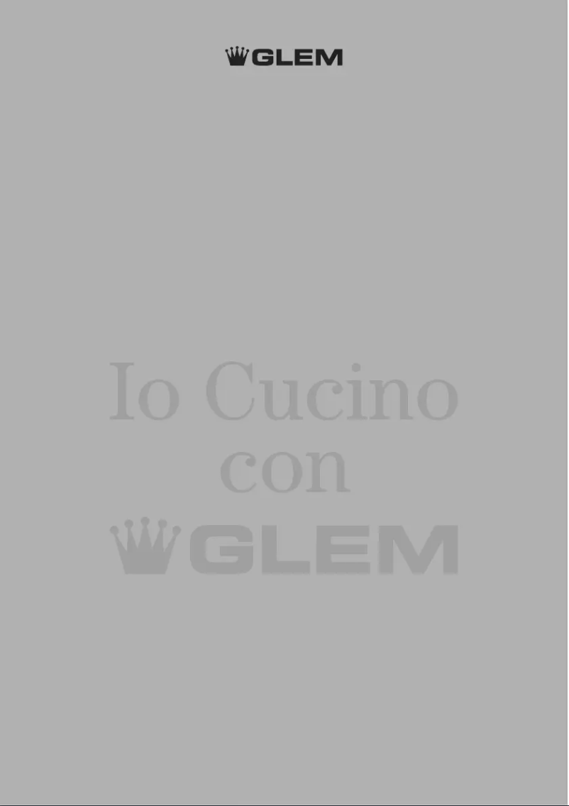 Página 1 del manual Manual de usuario Glem Gas GVP42HBK