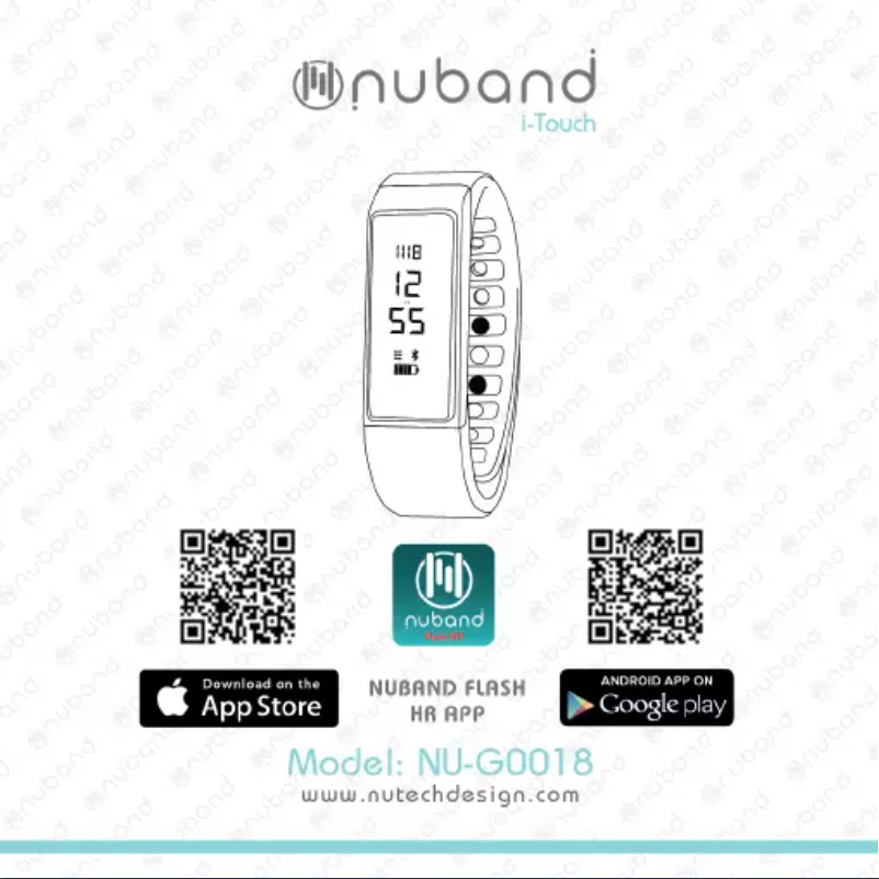 Imagen de la primera página del manual del dispositivo i-Touch NU-G0018PP