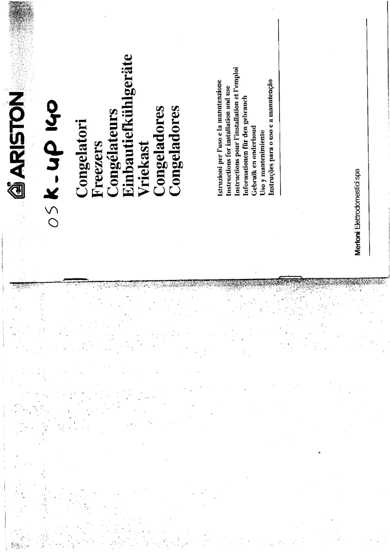 Página 1 del manual Manual de usuario Ariston Thermo OSKUP 140