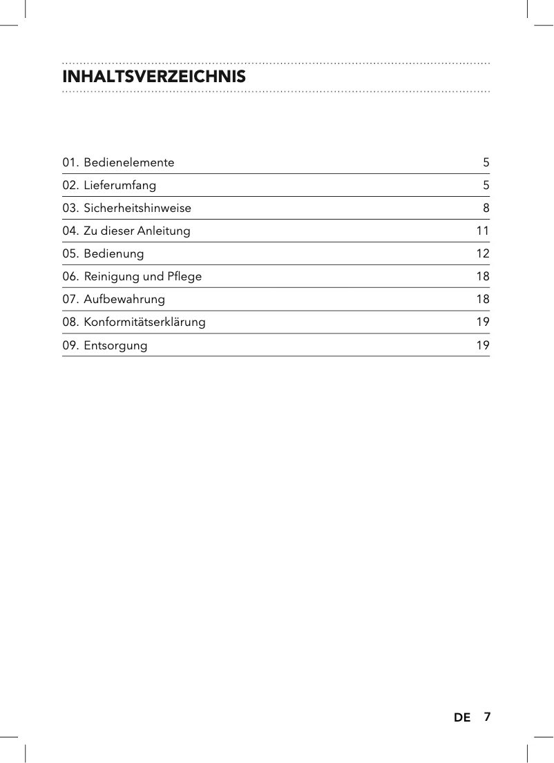 Página 1 del manual Manual de usuario Carrera No 657