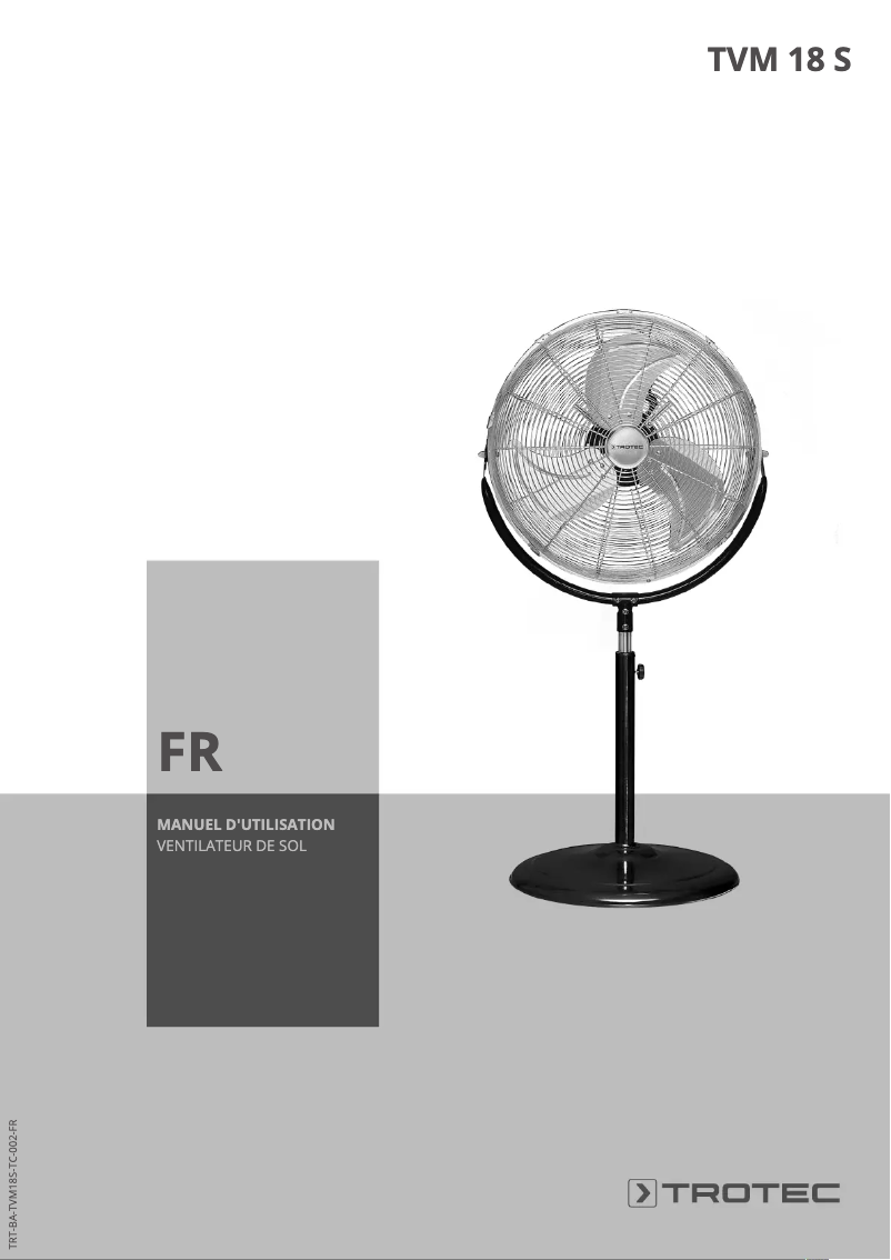 Página nº 1 - Manual de usuario Trotec TVM 18 S