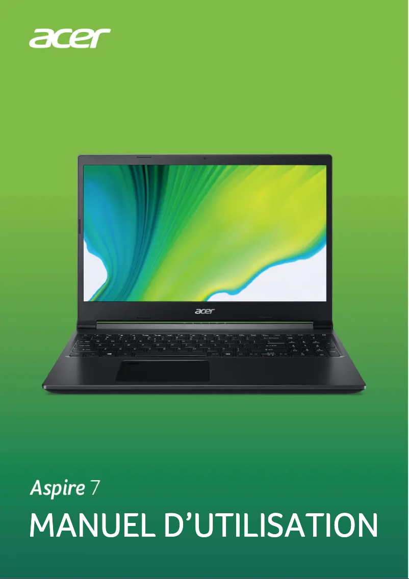 Página nº 1 - Manual de usuario Acer Aspire 7