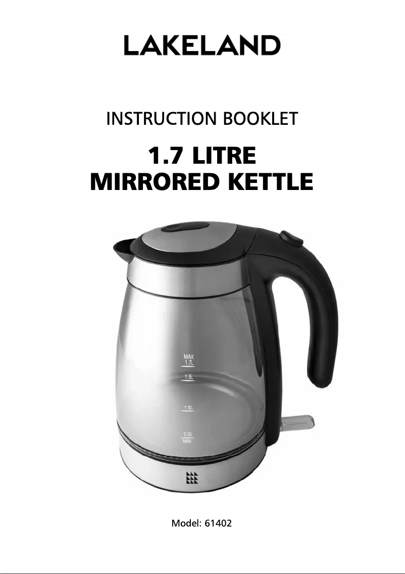 Página 1 del manual Manual de usuario Lakeland 61402