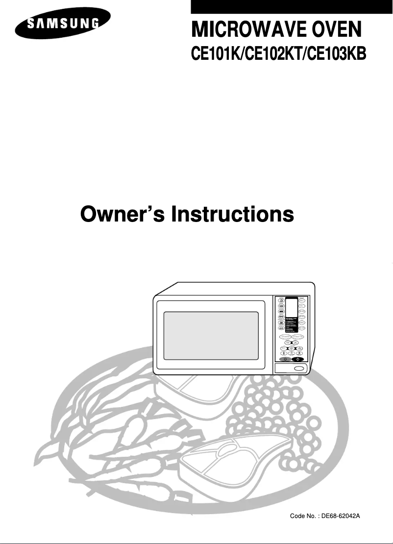 Imagen de la primera página del manual del dispositivo CE103KB