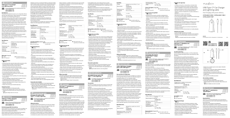 Imagen de la primera página del manual del dispositivo CCPDL20W111WT