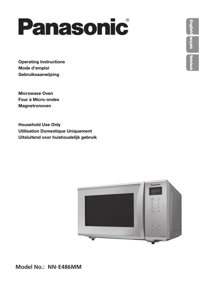 Imagen de la primera página del manual del dispositivo NN-E486MM