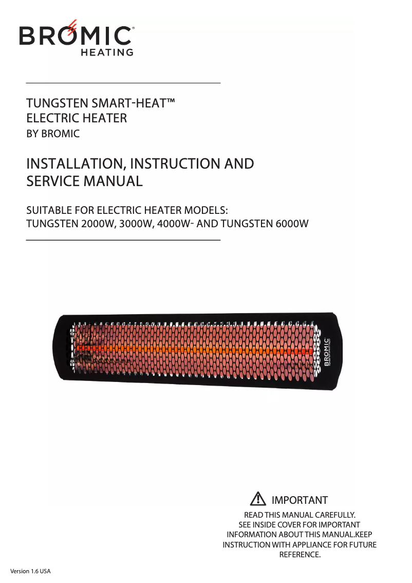 Página nº 1 - Manual de usuario Bromic BH0420032-277V