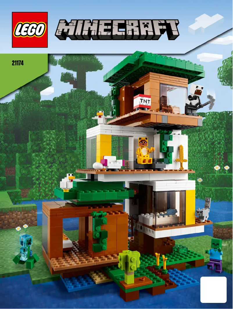 Página 1 del manual Manual de usuario Lego Minecraft 21174