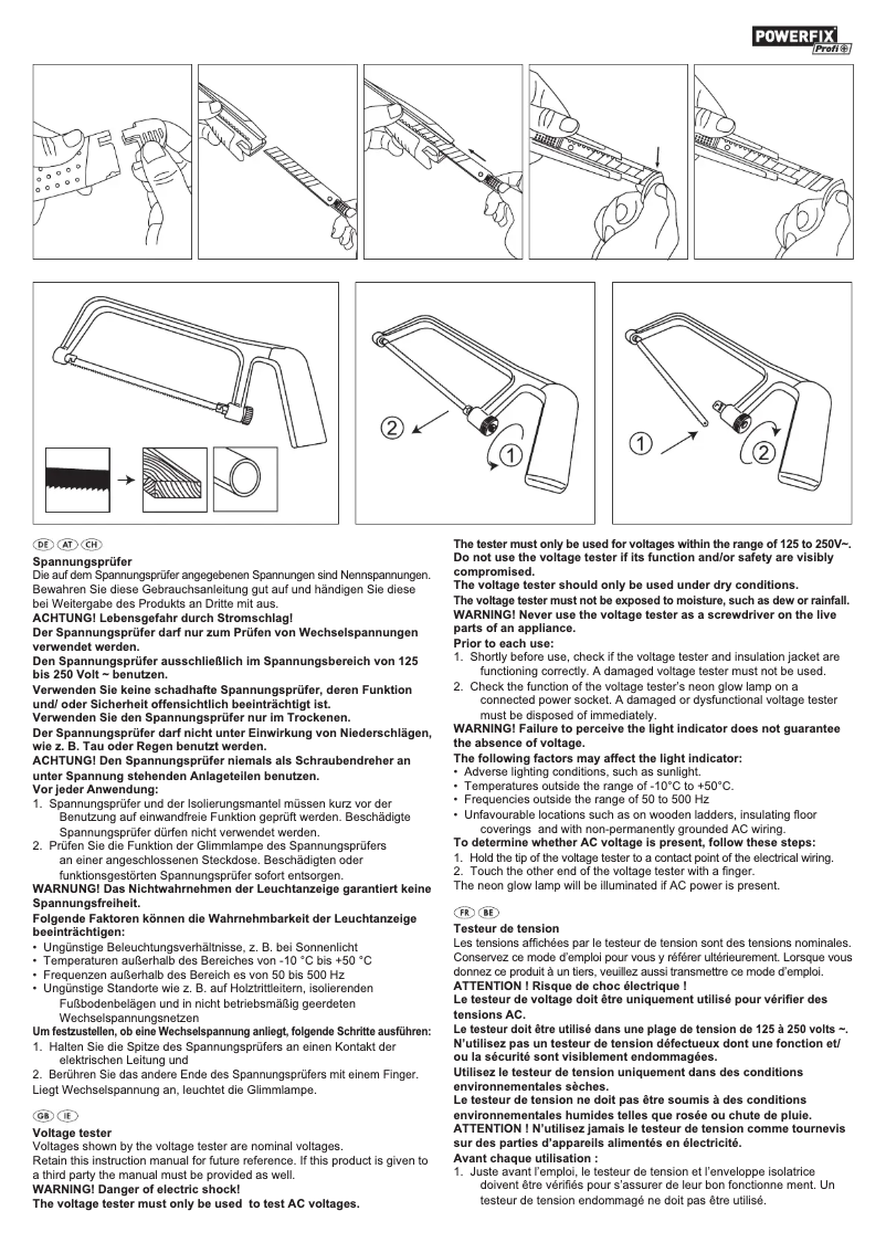 Imagen de la primera página del manual del dispositivo HG03860