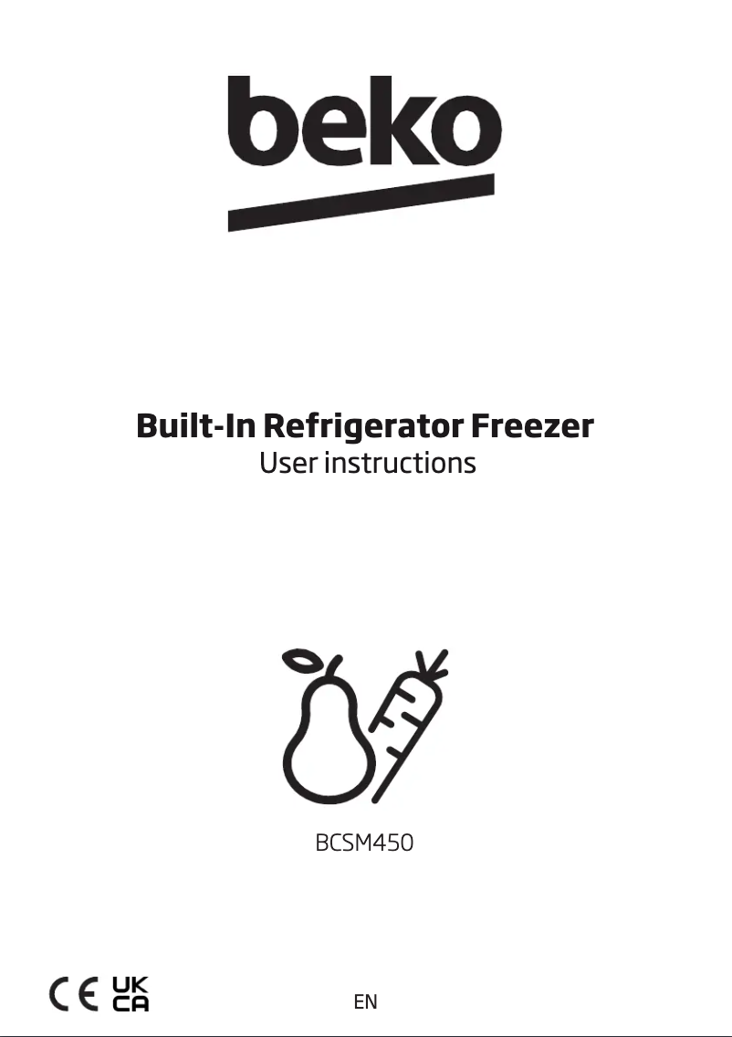 Imagen de la primera página del manual del dispositivo BCSM450