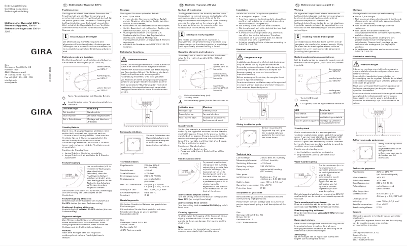 Imagen de la primera página del manual del dispositivo 2265