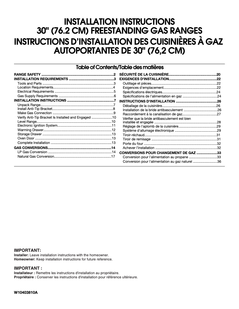 Página 1 del manual Manual de usuario Maytag MGR8674AB