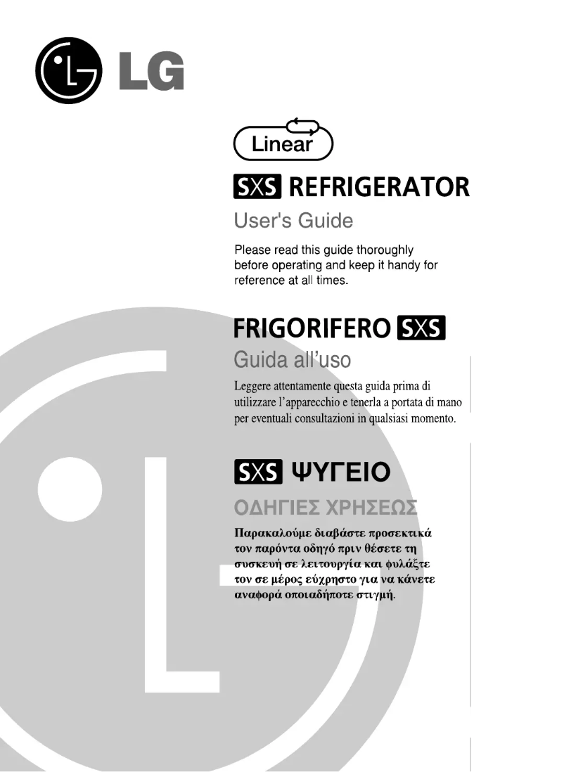 Página nº 1 - Manual de usuario LG GC-L207TLQV