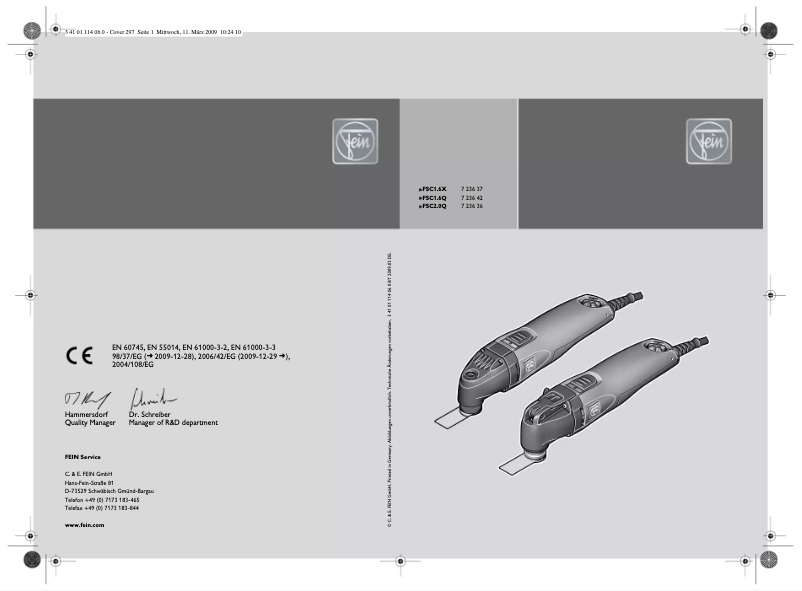 Imagen de la primera página del manual del dispositivo C 2.0Q