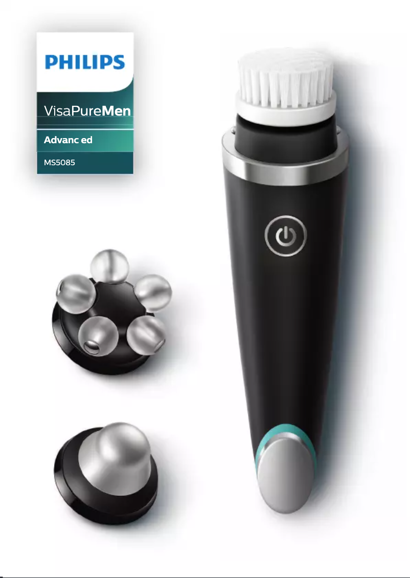 Imagen de la primera página del manual del dispositivo VisaPure Advanced MS5085