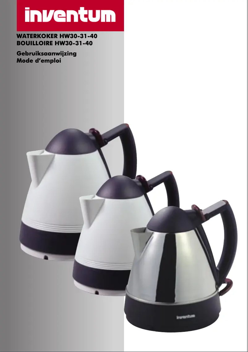Página 1 del manual Manual de usuario Inventum HW30
