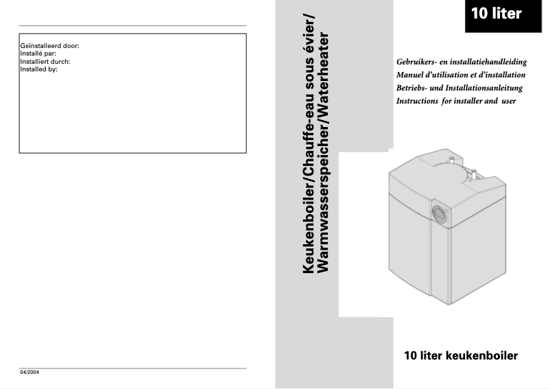 Imagen de la primera página del manual del dispositivo 3413