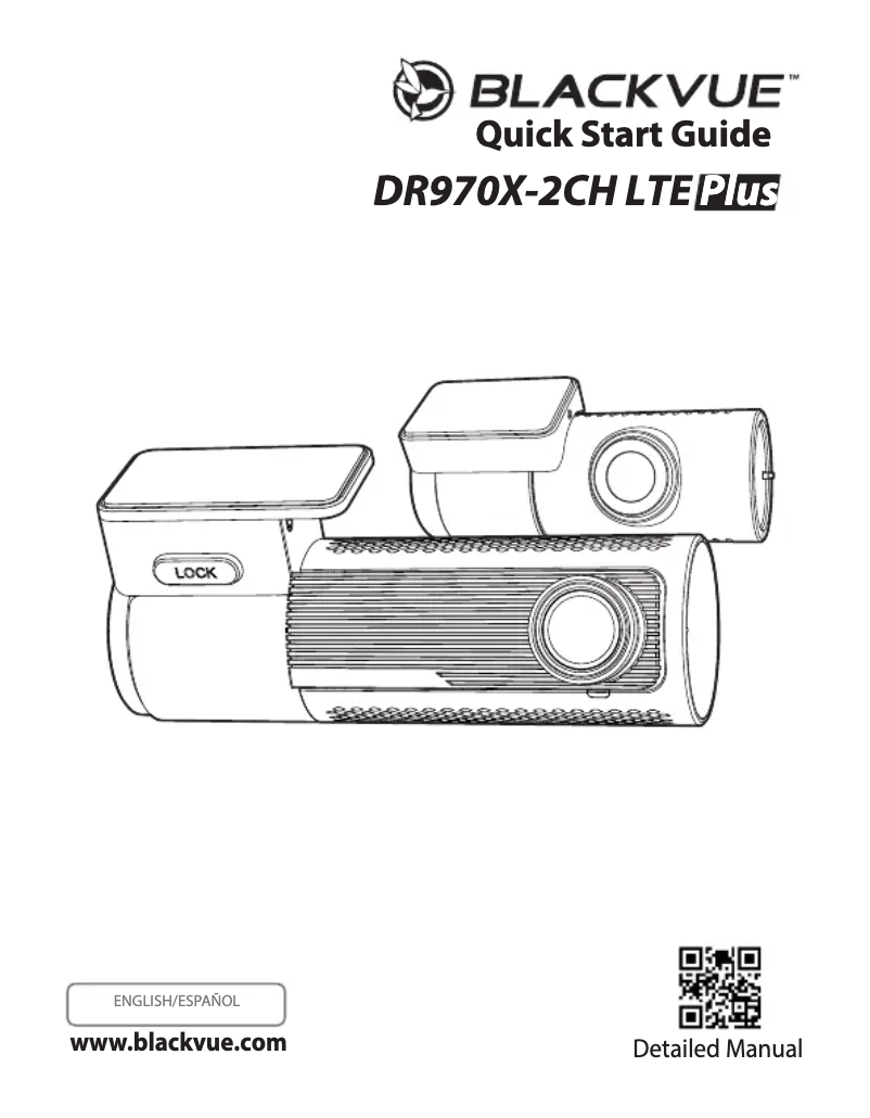 Imagen de la primera página del manual del dispositivo DR970X-2CH LTE Plus