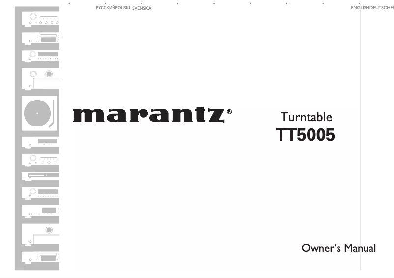 Imagen de la primera página del manual del dispositivo TT5005