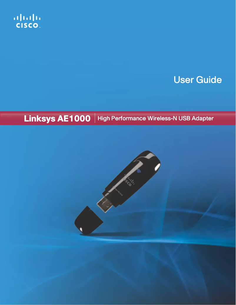 Página 1 del manual Manual de usuario Linksys AE1000