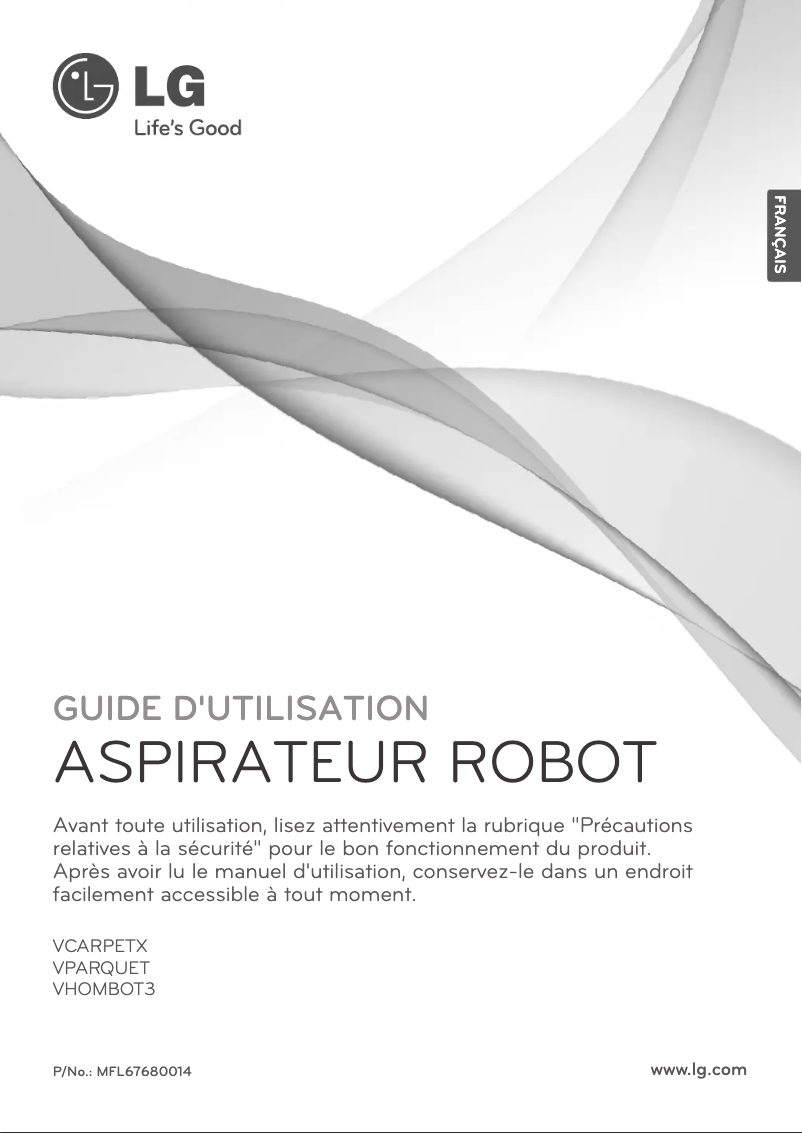 Página nº 1 - Manual de usuario LG VCARPETX