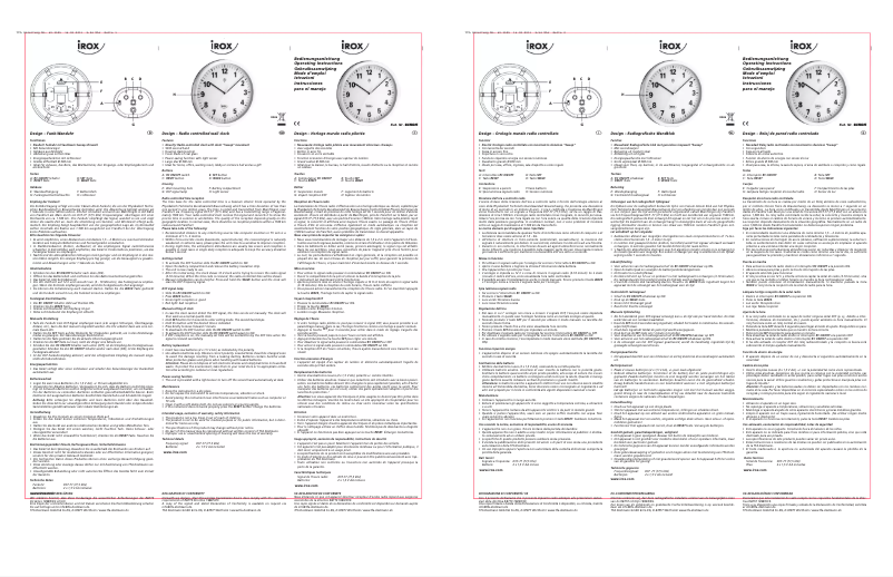 Página 1 del manual Manual de usuario Irox Luna 5