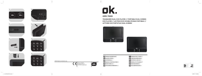 Página 1 del manual Manual de usuario OK OPD 700D