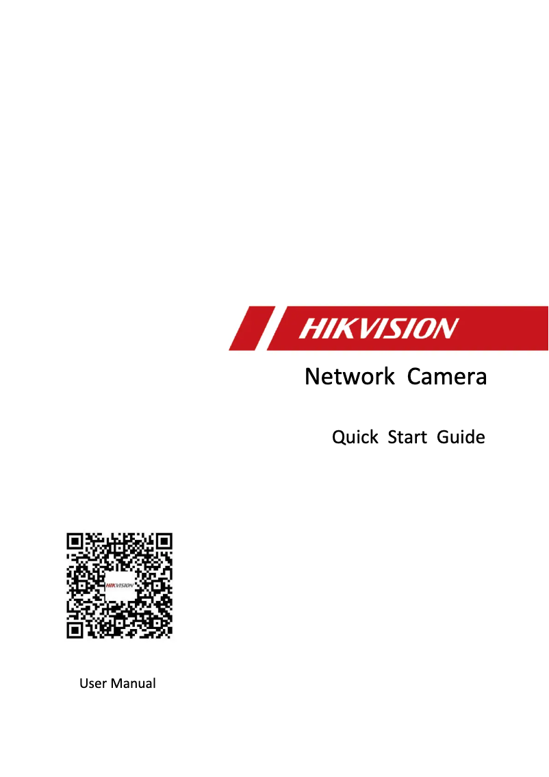 Página 1 del manual Guía de inicio rápido Hikvision DS-2XC6225G0-L