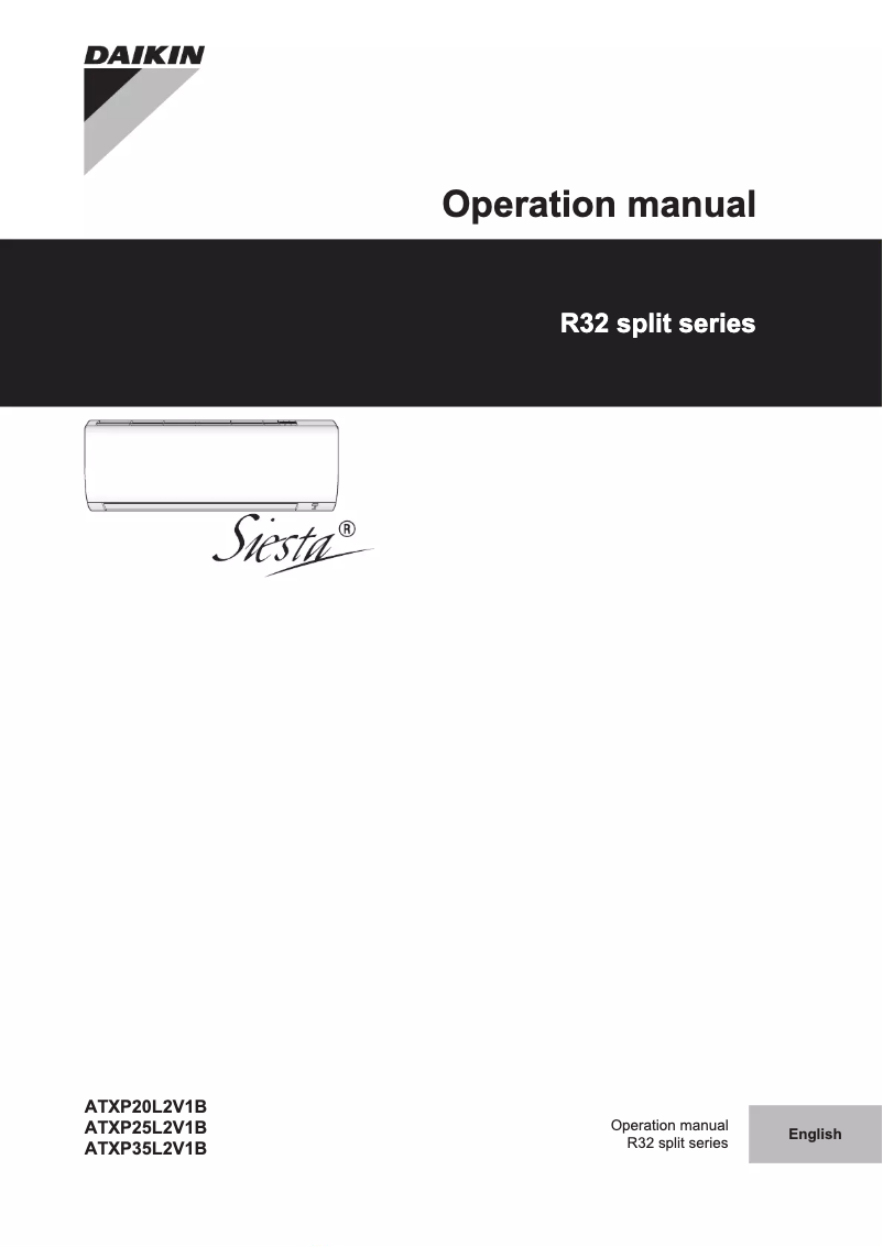 Imagen de la primera página del manual del dispositivo ATXP35L2V1B
