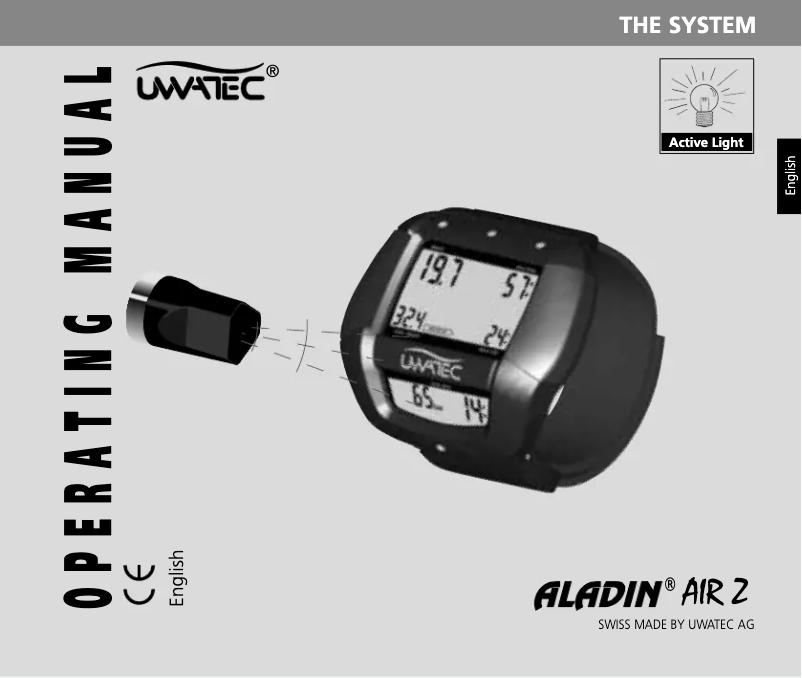 Página nº 1 - Manual de usuario Uwatec Aladin Air Z