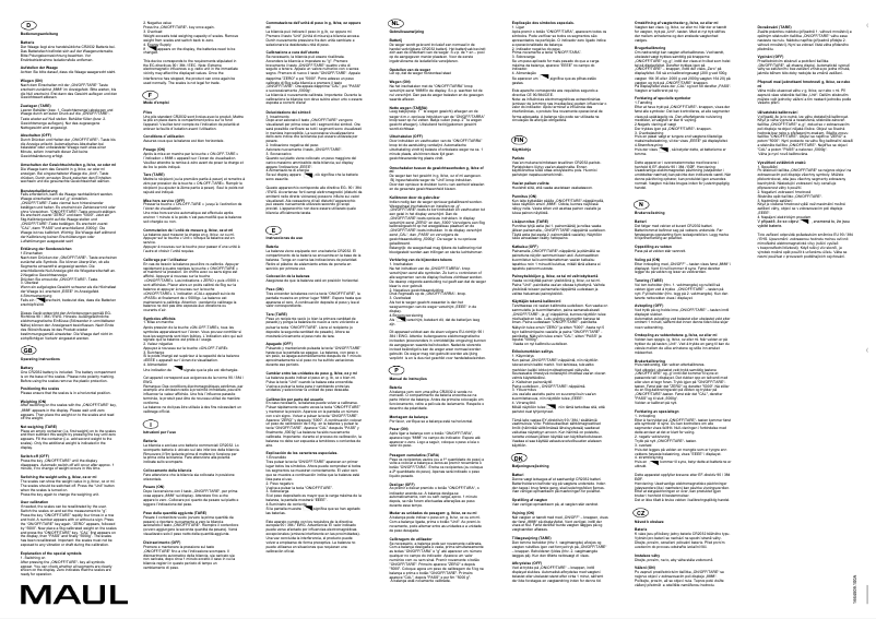 Imagen de la primera página del manual del dispositivo Square