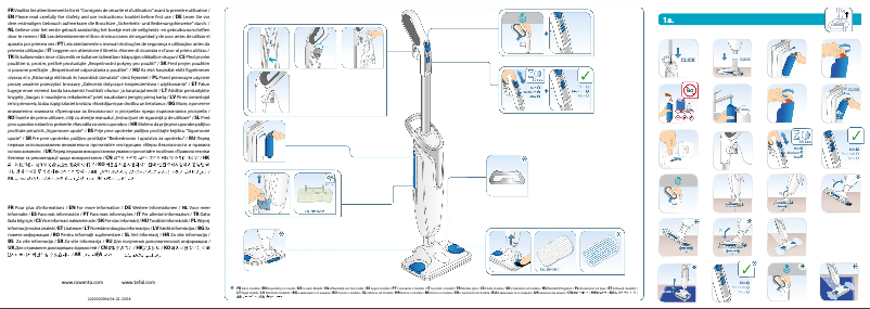 Imagen de la primera página del manual del dispositivo Steam Power RY6597