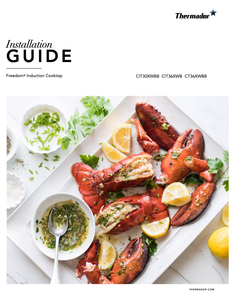 Imagen de la primera página del manual del dispositivo CIT36XWB