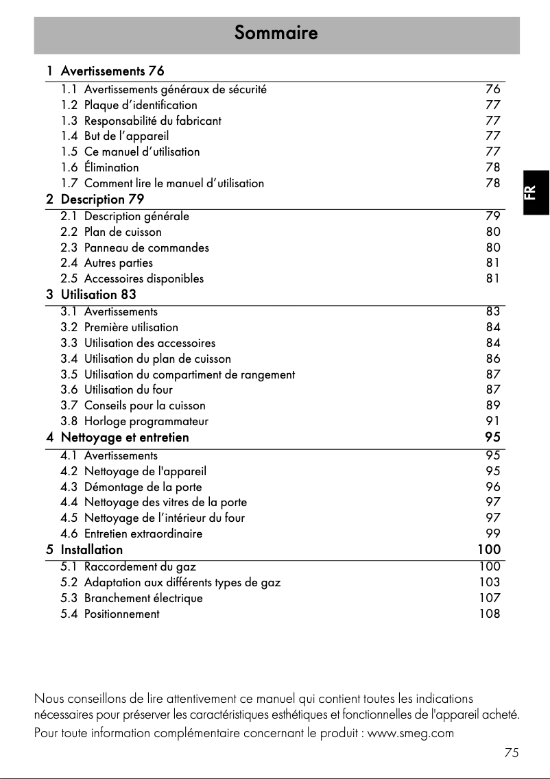 Imagen de la primera página del manual del dispositivo B91GMCX