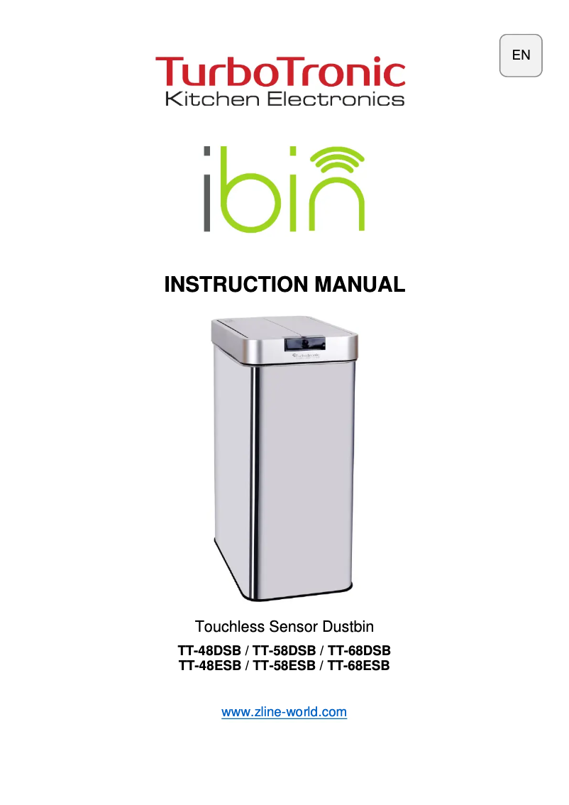 Página nº 1 - Manual de usuario Sport-Tronic iBin TT-48DSB