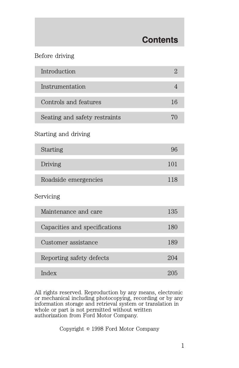 Imagen de la primera página del manual del dispositivo Sable (1996)