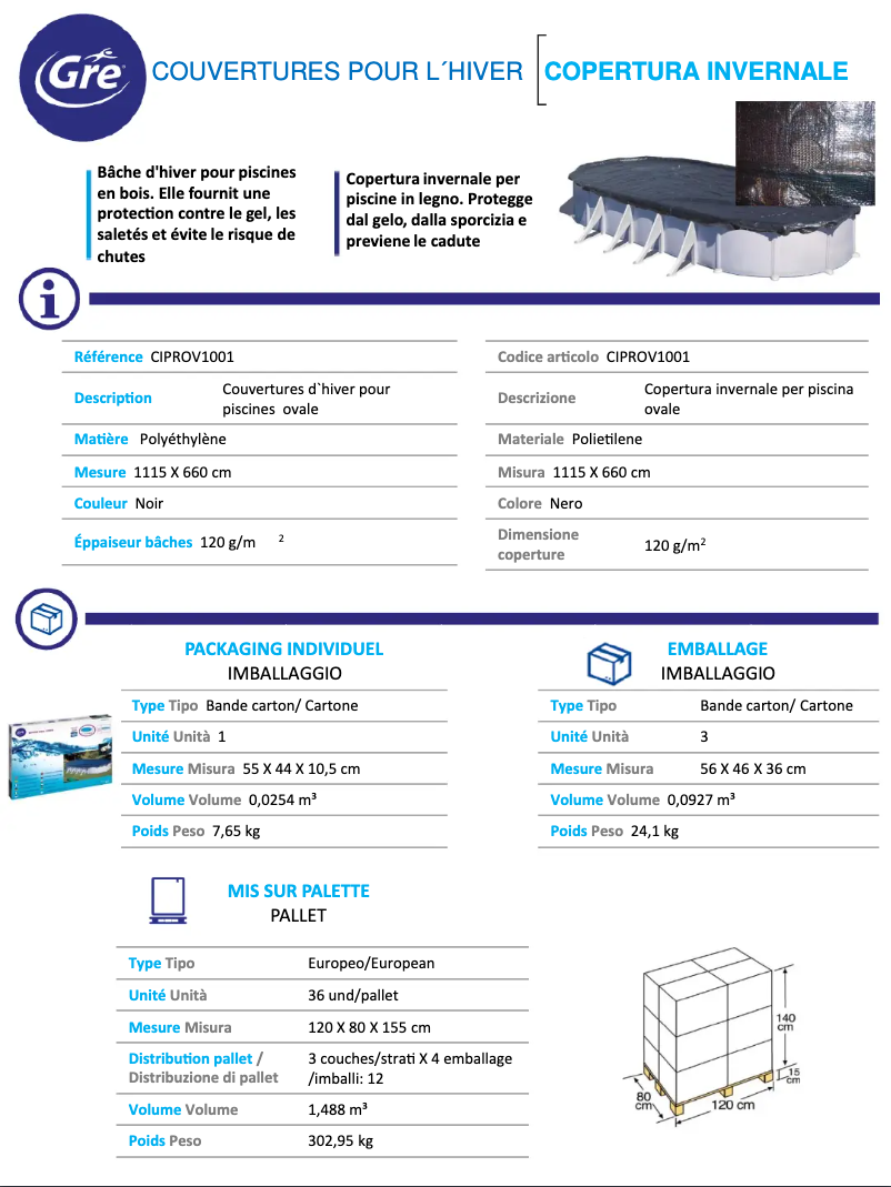 Imagen de la primera página del manual del dispositivo CIPROV1001
