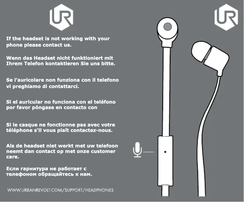 Página 1 del manual Manual de usuario Trust duga in-ear headphone