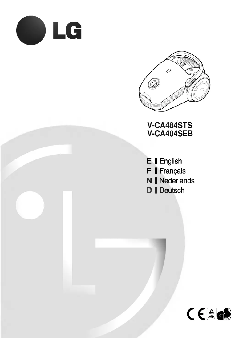 Página 1 del manual Manual de usuario LG V-CA404SEQ