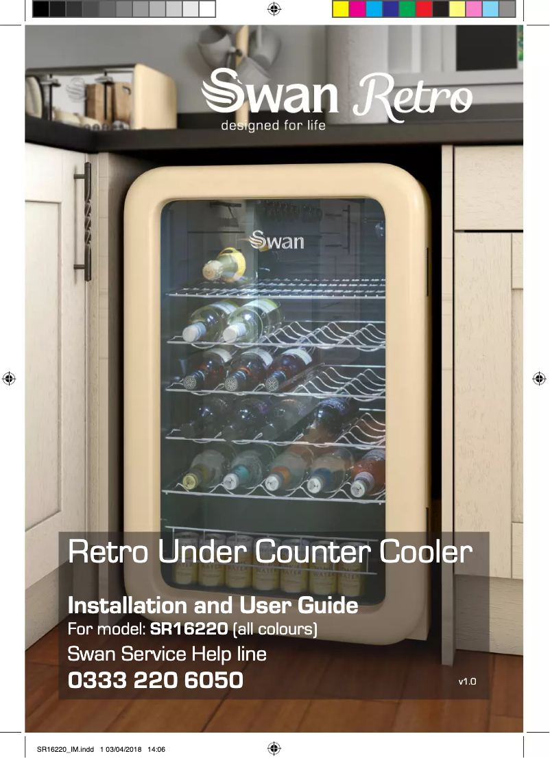 Imagen de la primera página del manual del dispositivo SR16220PN