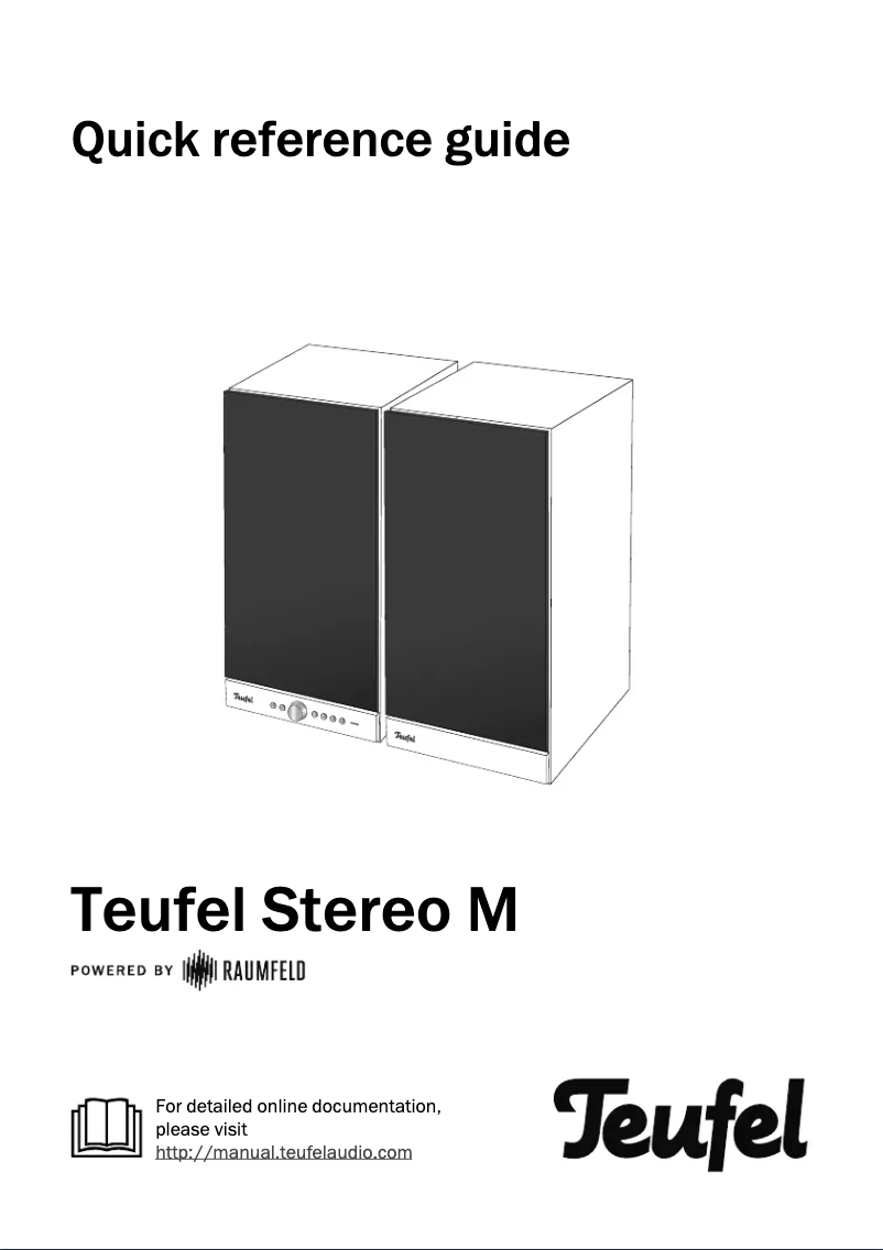 Página 1 del manual Manual de usuario Teufel Stereo M