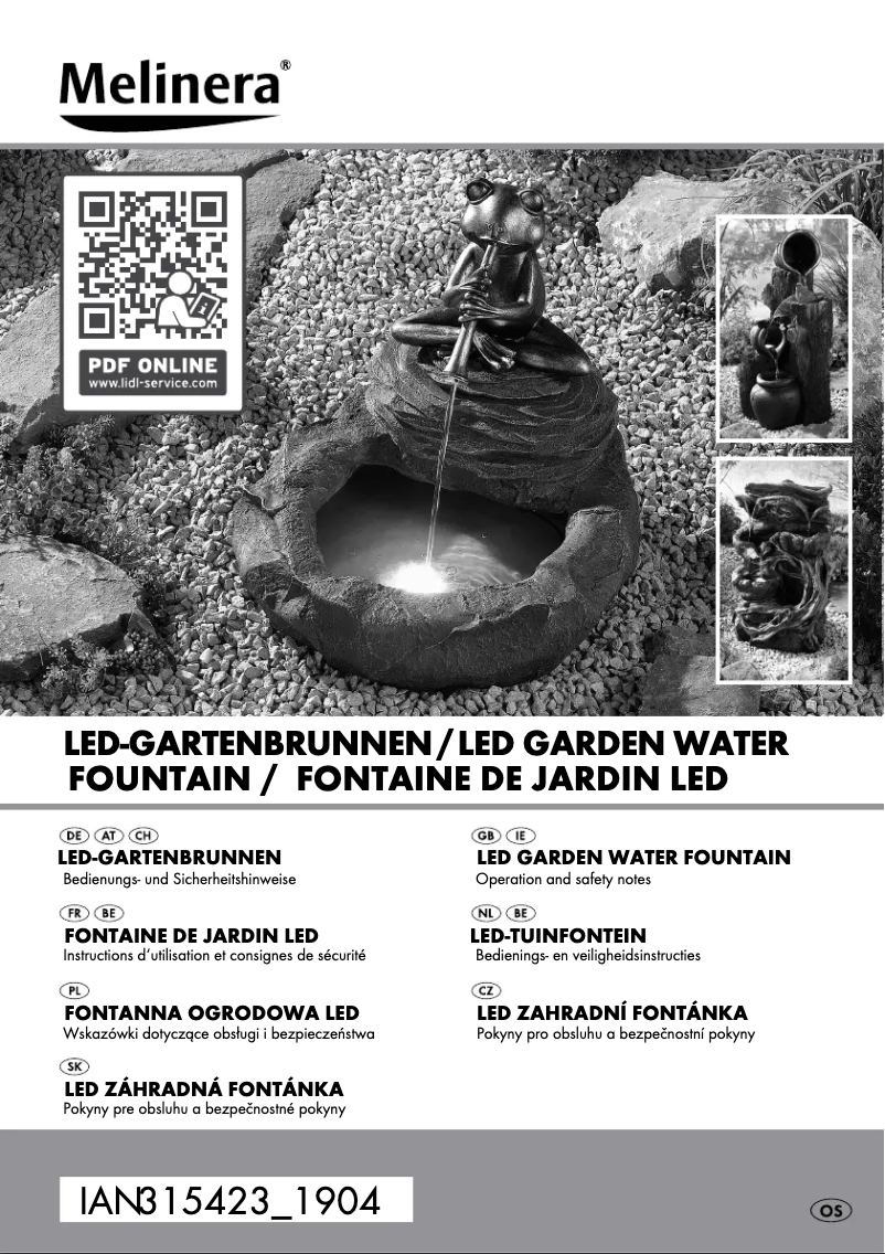 Imagen de la primera página del manual del dispositivo IAN 315423