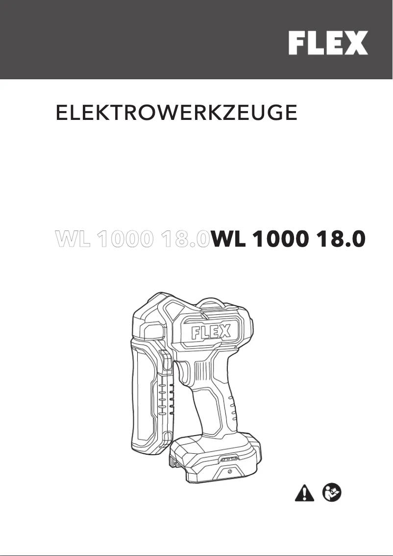 Página nº 1 - Manual de usuario Flex WL 1000 18.0