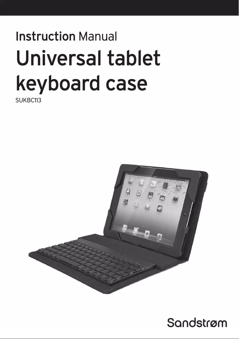 Imagen de la primera página del manual del dispositivo SUKBC113