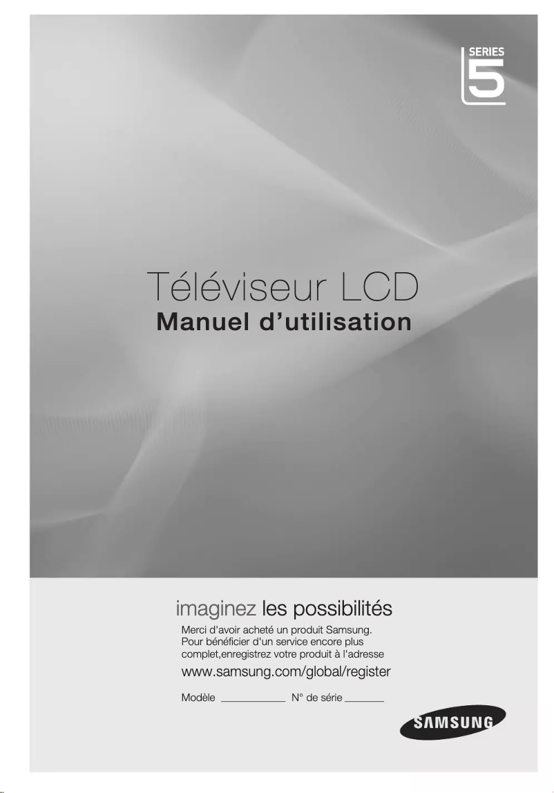 Página 1 del manual Manual de usuario Samsung LA32C530F1R