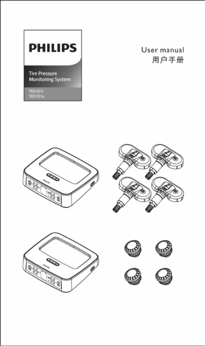 Imagen de la primera página del manual del dispositivo TD5101X